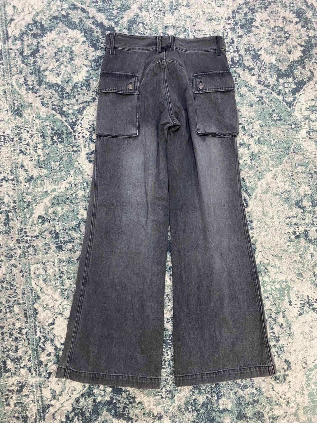 Japanese Brand Y2K Baggy Fashion Flare La Via Del Denim Pant Size US 28 / EU 44 - 14 Thumbnail