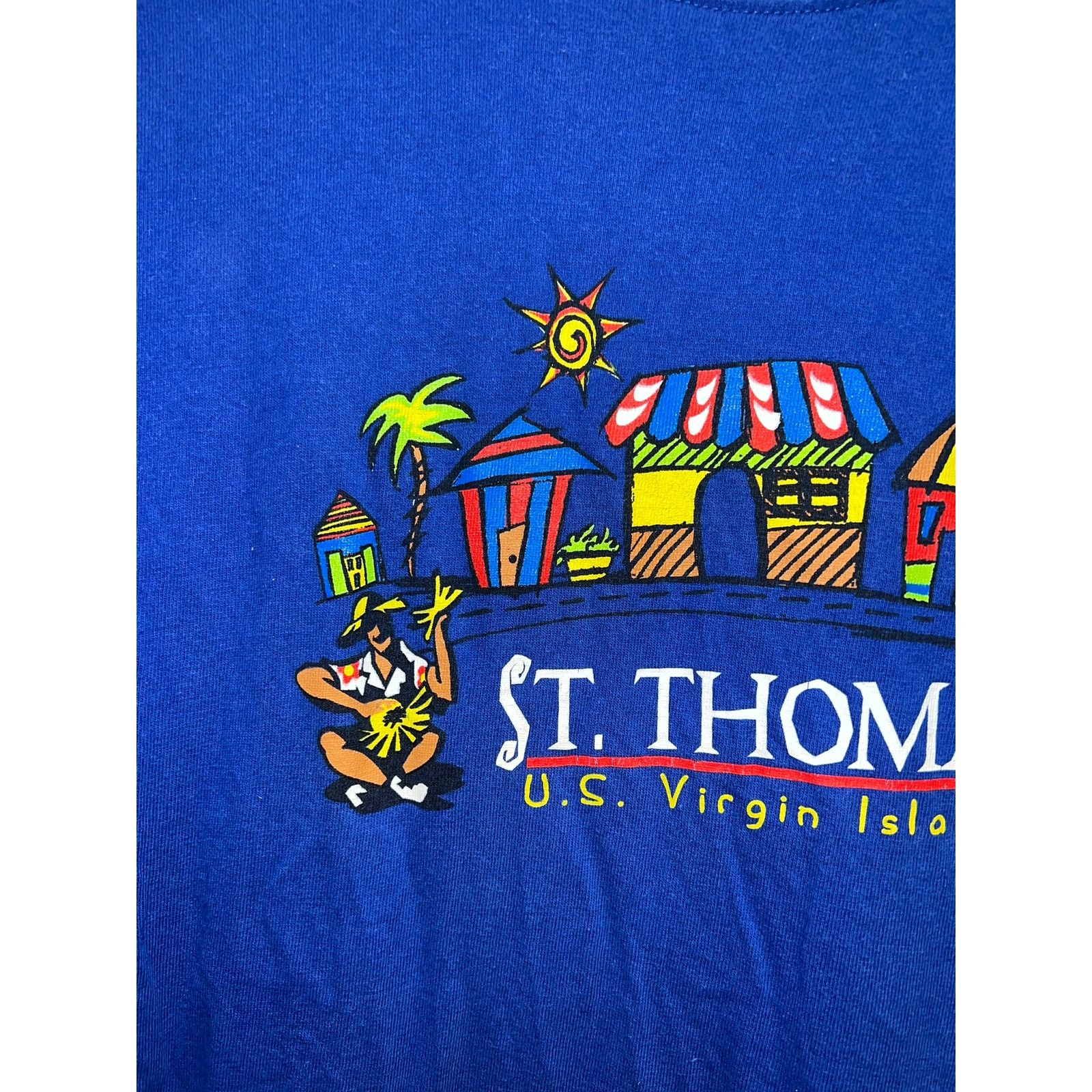 Vintage Vintage Virgin Islands Shirt St. Thomas US Tropic Plus Tee L Size US L / EU 52-54 / 3 - 2 Thumbnail