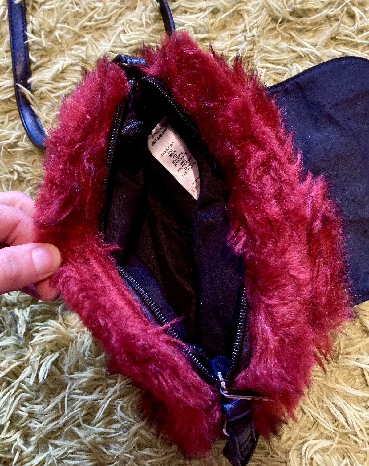 Other Pink Faux Fur Bag - Next, Stylish and Cozy Accessory Size ONE SIZE - 4 Thumbnail