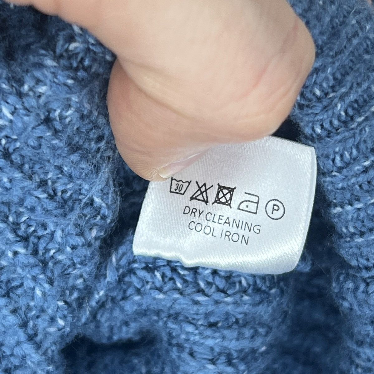 Loro Piana Loro Piana Wool Jumper Sweater Knitted Blue Size US M / EU 48-50 / 2 - 15 Thumbnail