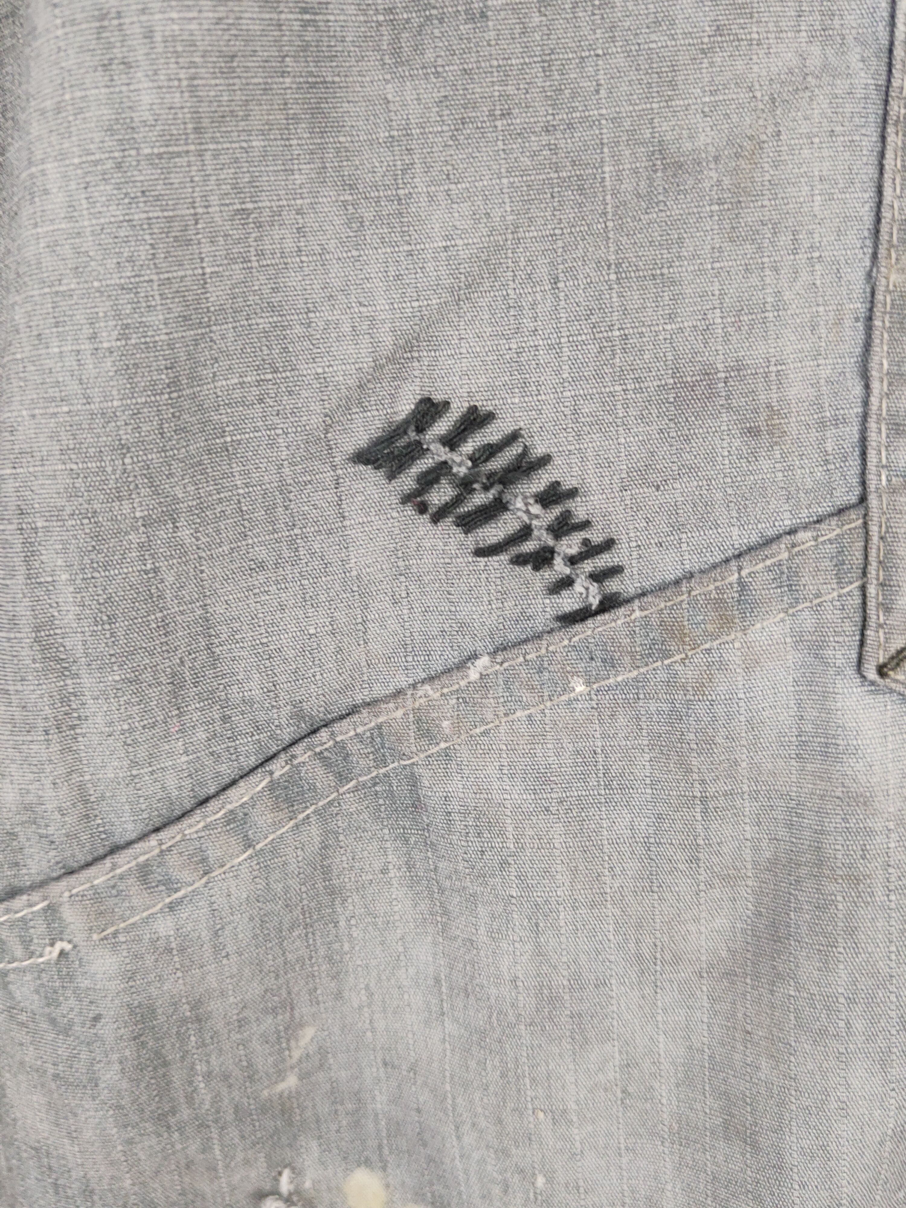 Japanese Brand TS Design Gray Faded Multipocket Tactical Cargo Pants #S2472 Size US 34 / EU 50 - 5 Thumbnail