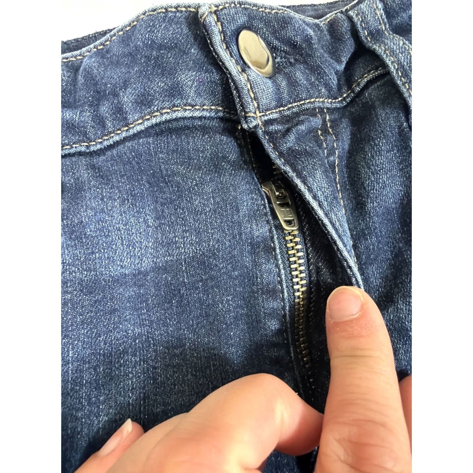 Vintage Joes Jeans Jeans Women’s 29 Dark Wash Ankle Skinny Raw Hem Shirt? Size 29" - 7 Thumbnail