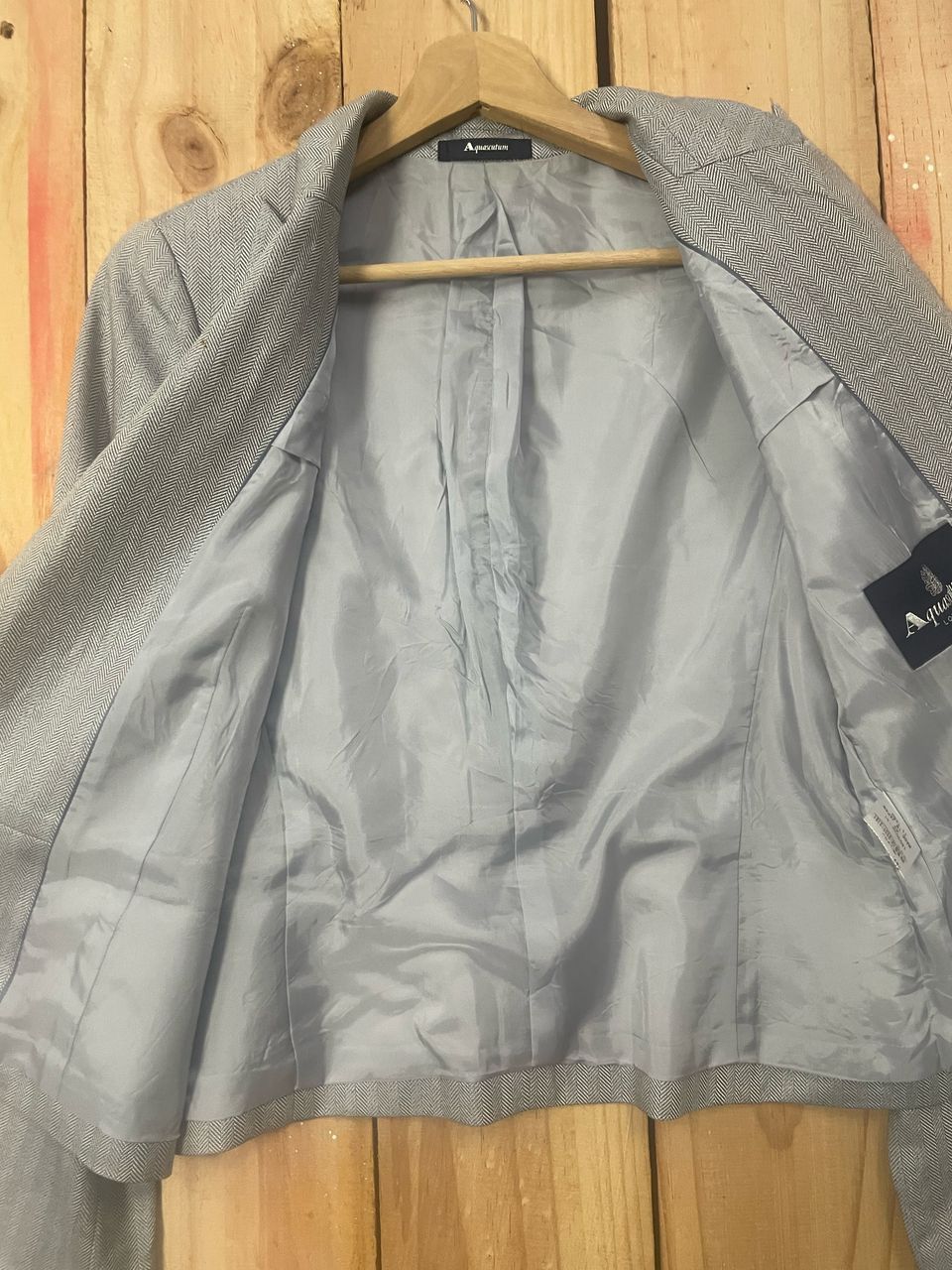 Aquascutum × Japanese Brand Aquascuntum Blazer Coat Size M / US 6-8 / IT 42-44 - 10 Thumbnail
