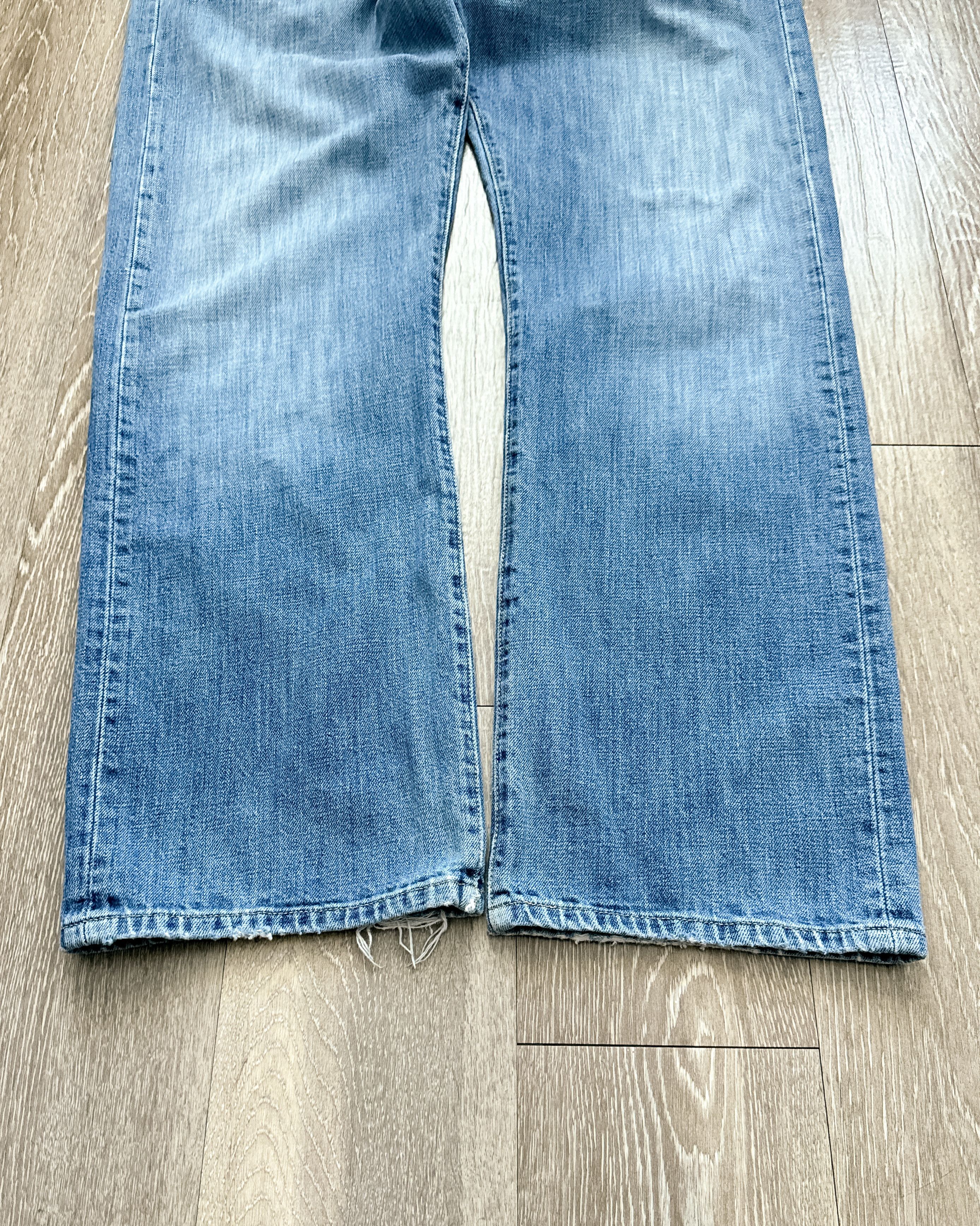 Levi's Vintage 2000s Levi's 501 Jeans Faded Distressed Men's 38 Size US 38 / EU 54 - 3 Thumbnail