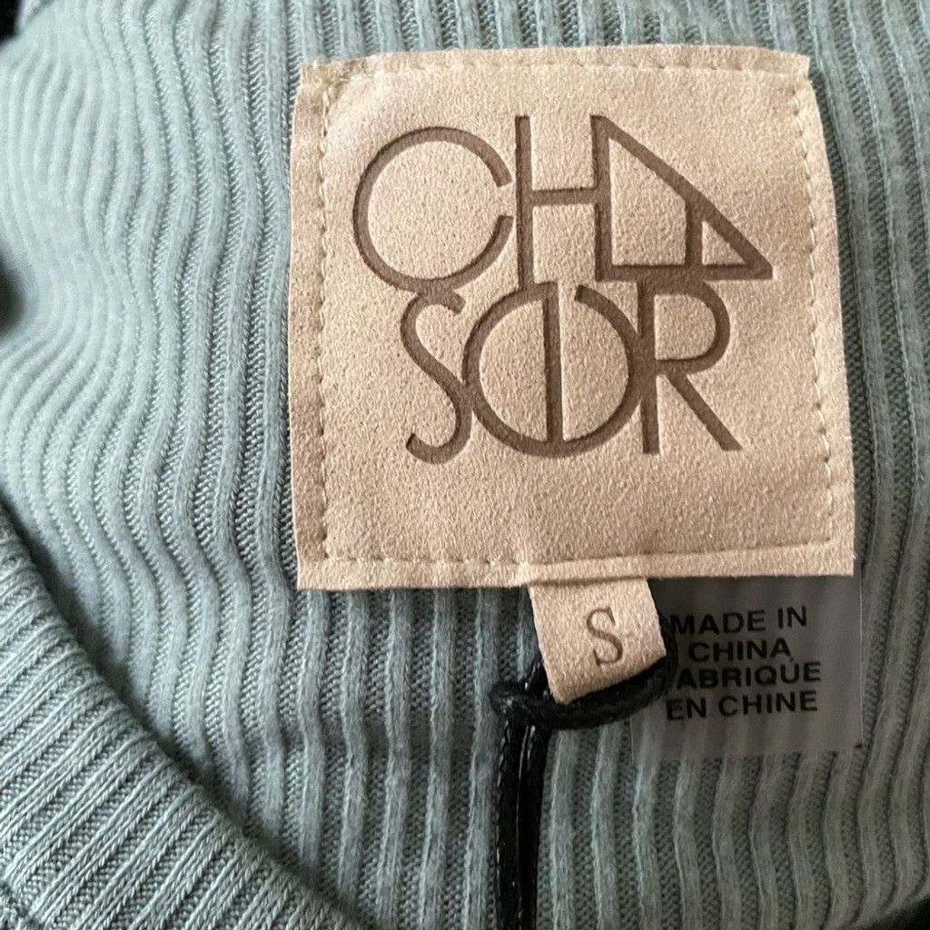 Chaser Brand Chaser Ribbed Thermal Tunic Scoop Gray Blue Neck Size Small Size S / US 4 / IT 40 - 8 Thumbnail