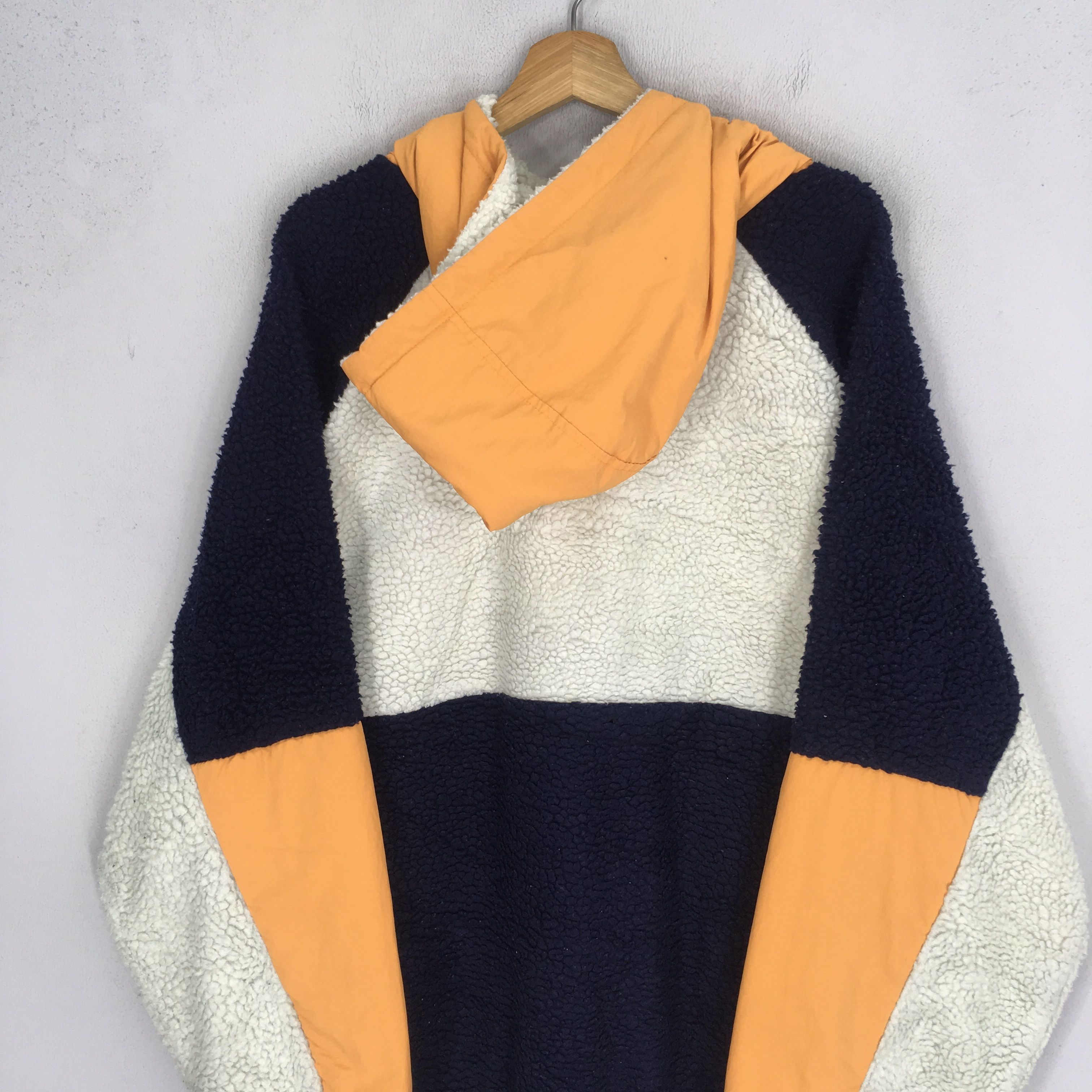 Nike Vintage Nike Fleece Polartec Nike Swoosh Deep Pile Jacket Size US XL / EU 56 / 4 - 12 Thumbnail