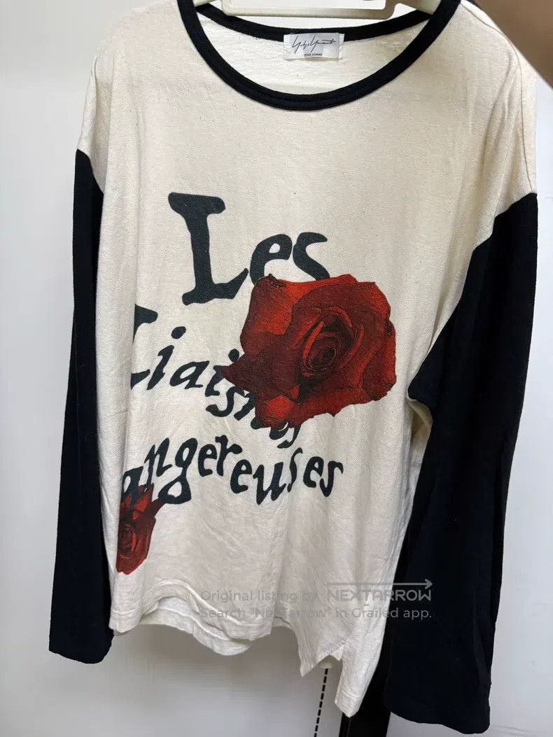 Yohji Yamamoto Yohji Yamamoto Colorblock Rose Print Long Sleeve Size US S / EU 44-46 / 1 - 3 Thumbnail