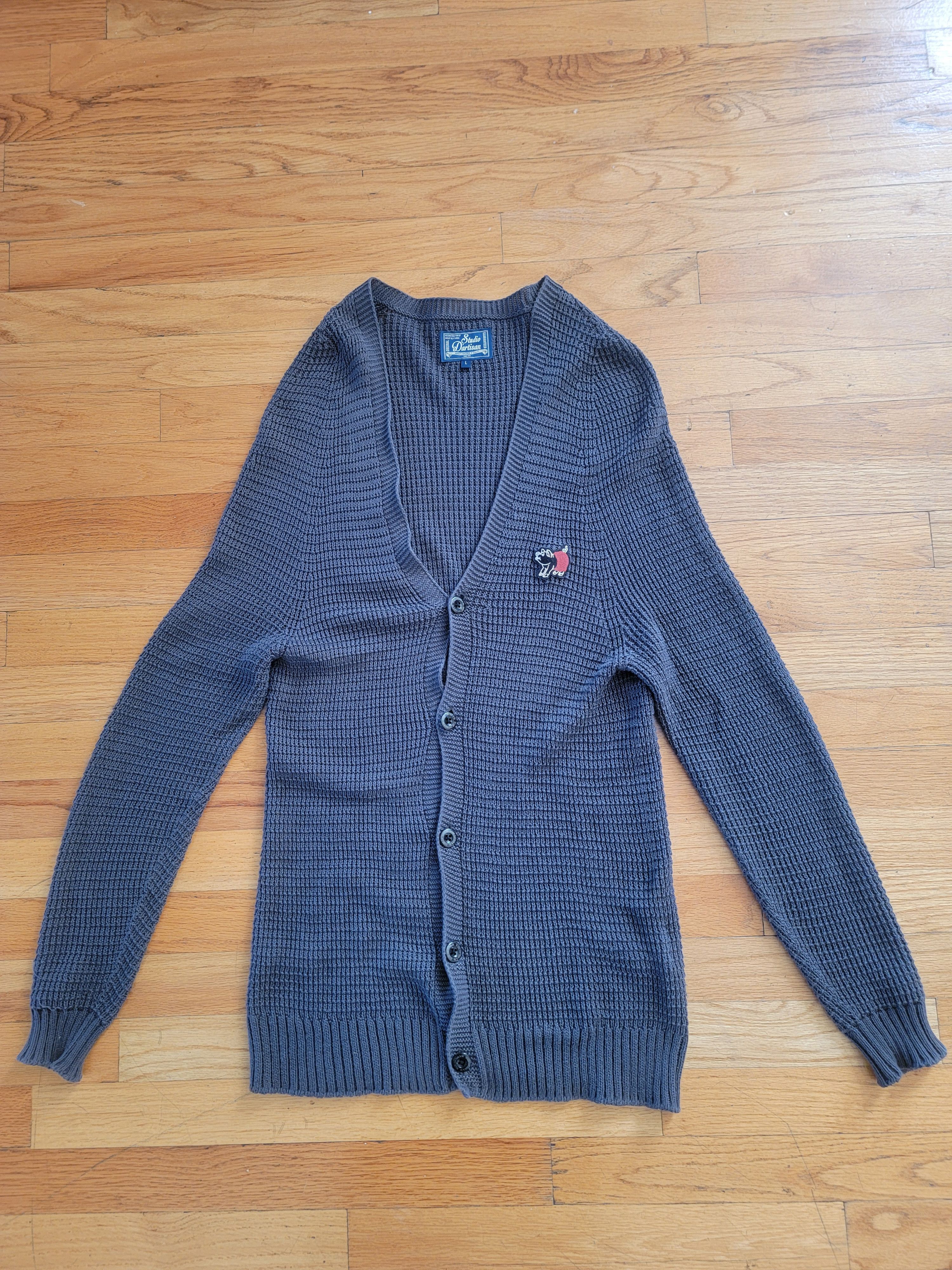 Studio D'Artisan Studio D'artisan Knit Cardigan Size US M / EU 48-50 / 2 - 1 Thumbnail