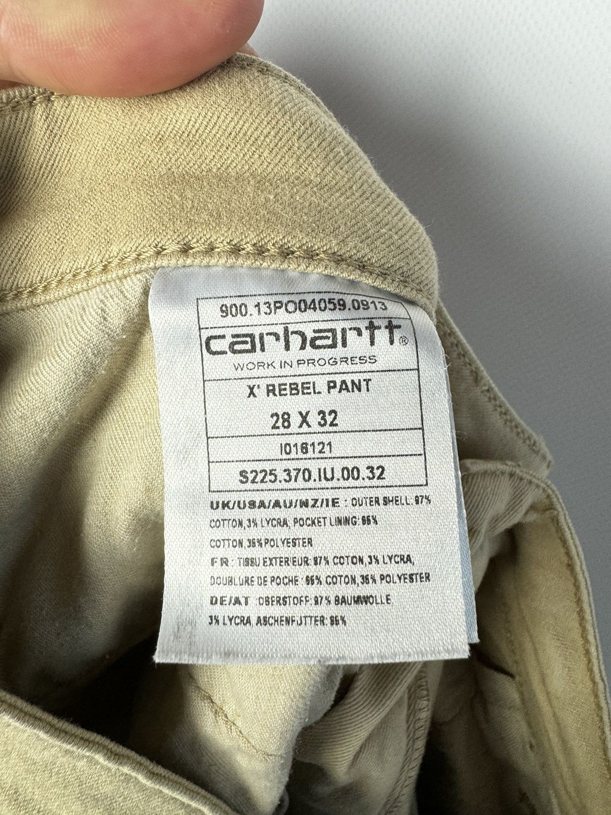 Carhartt Carhartt Rebel Pant Denim Jeans Size 28" / US 6 / IT 42 - 8 Thumbnail