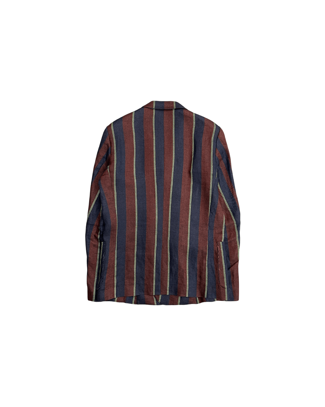 JOHN LAWRENCE SULLIVAN John Lawrence Sullivan Striped Linen Blazer Size XXS / US 00 / IT 34 - 5 Thumbnail