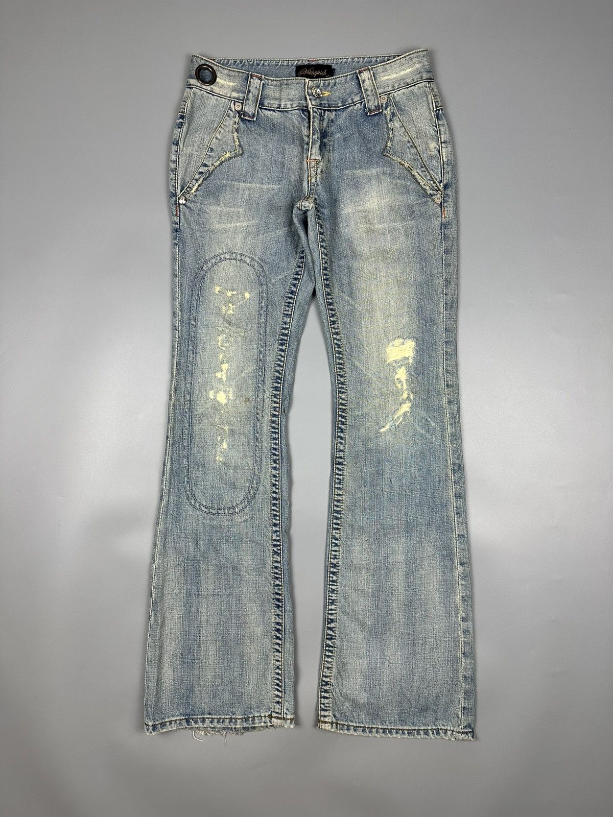 Vanquish Distressed Vanquish Flared Denim Size US 30 / EU 46 - 1 Thumbnail