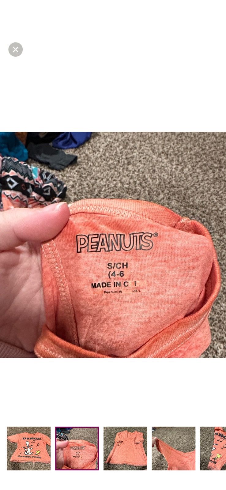 Other Snoopy pj Size S / US 4 / IT 40 - 3 Thumbnail