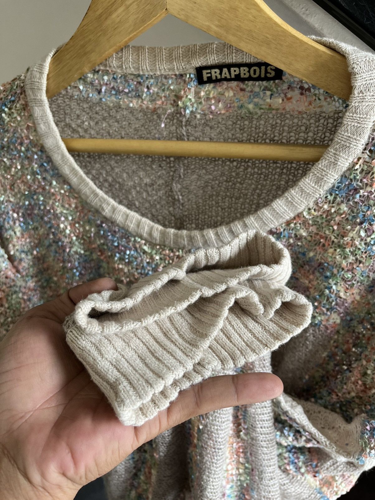 Issey Miyake Vintage Frapbois sweatshirt bat wings Size ONE SIZE - 8 Thumbnail
