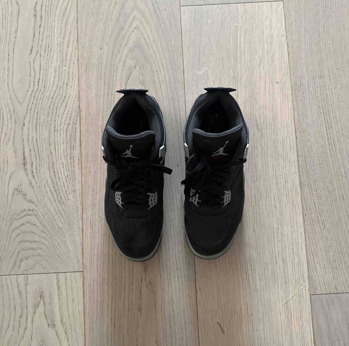 Jordan Brand Jordan 4 Black Canvas Size US 9.5 / EU 42-43 - 4 Thumbnail