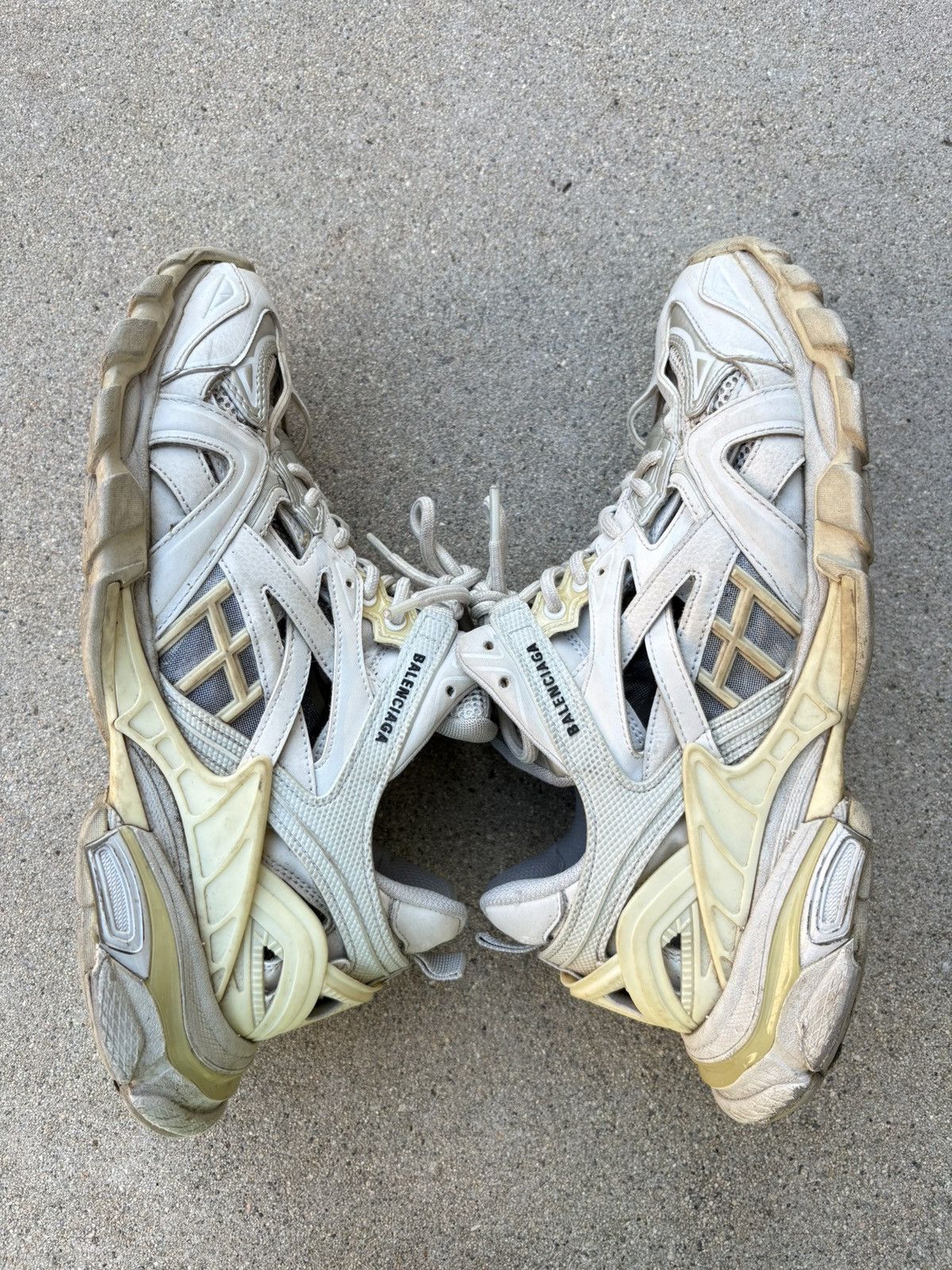 Balenciaga Balenciaga Track 2 sneaker white Size US 9 / EU 42 - 4 Thumbnail