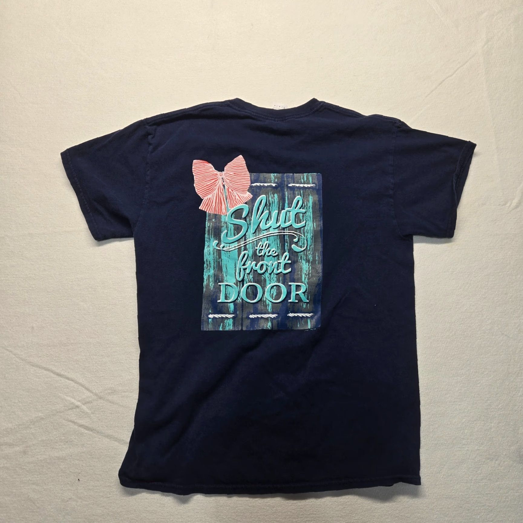 Vintage VINTAGE Southern Girl "Shut The Front Door" Tee Shirt Short Sleeve Adult Womens Medium Size M / US 6-8 / IT 42-44 - 8 Thumbnail