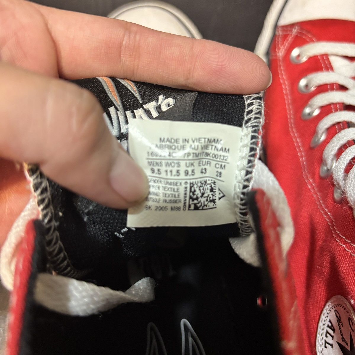 Converse Red converse Looney tunes X Chuck Taylor all star Size US 9.5 / EU 42-43 - 8 Thumbnail
