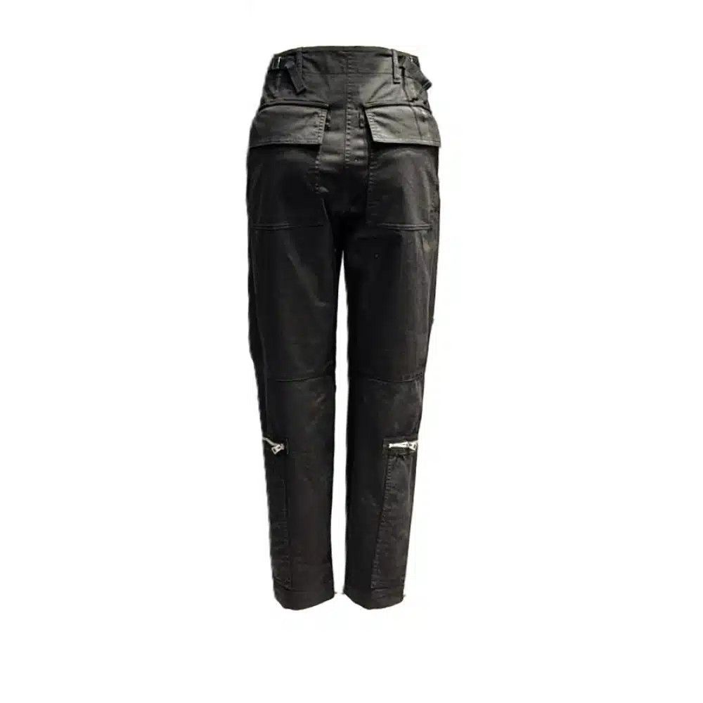 Tom Ford o1loc1c0225 PAW555 Cotton Twill Cargo Pant in Black Size 25" / US 0 / IT 36 - 2 Thumbnail
