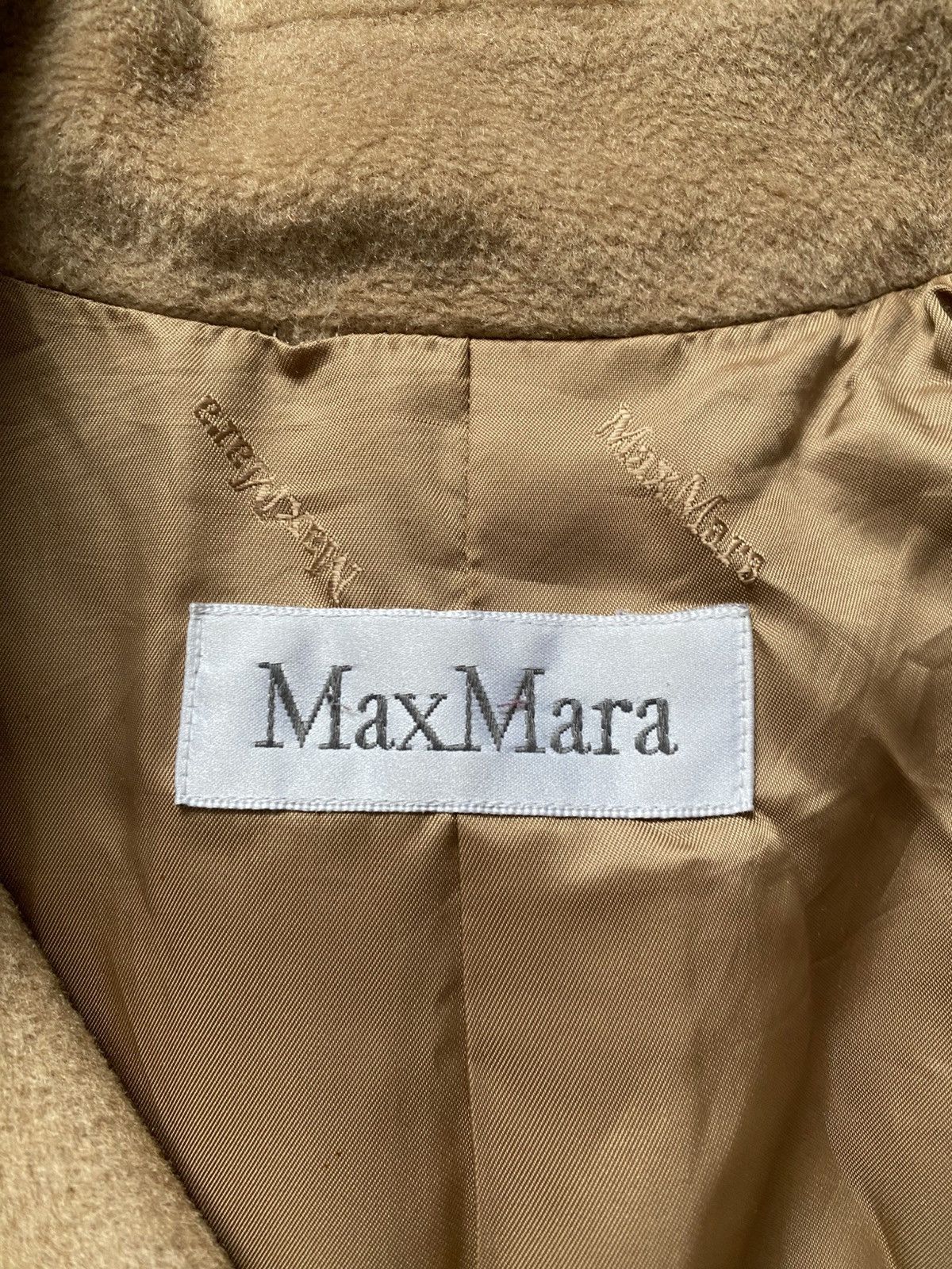 Max Mara Max Mara Long Coat Jacket Women’s Wool Cashmere US 6 Camel Size M / US 6-8 / IT 42-44 - 4 Thumbnail