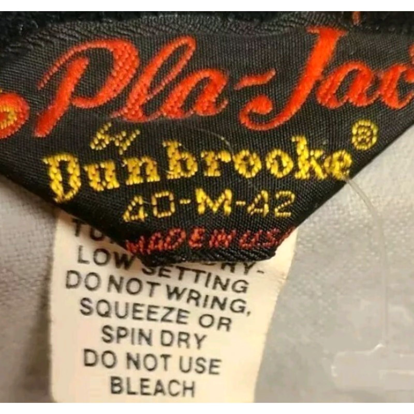 Dunbrooke Dunbrooke Cooper Industries Bomber Jacket Mens M Black VTG Long Sleeve Snap Pocket Casual Lightweight All Seasons Size US M / EU 48-50 / 2 - 5 Thumbnail