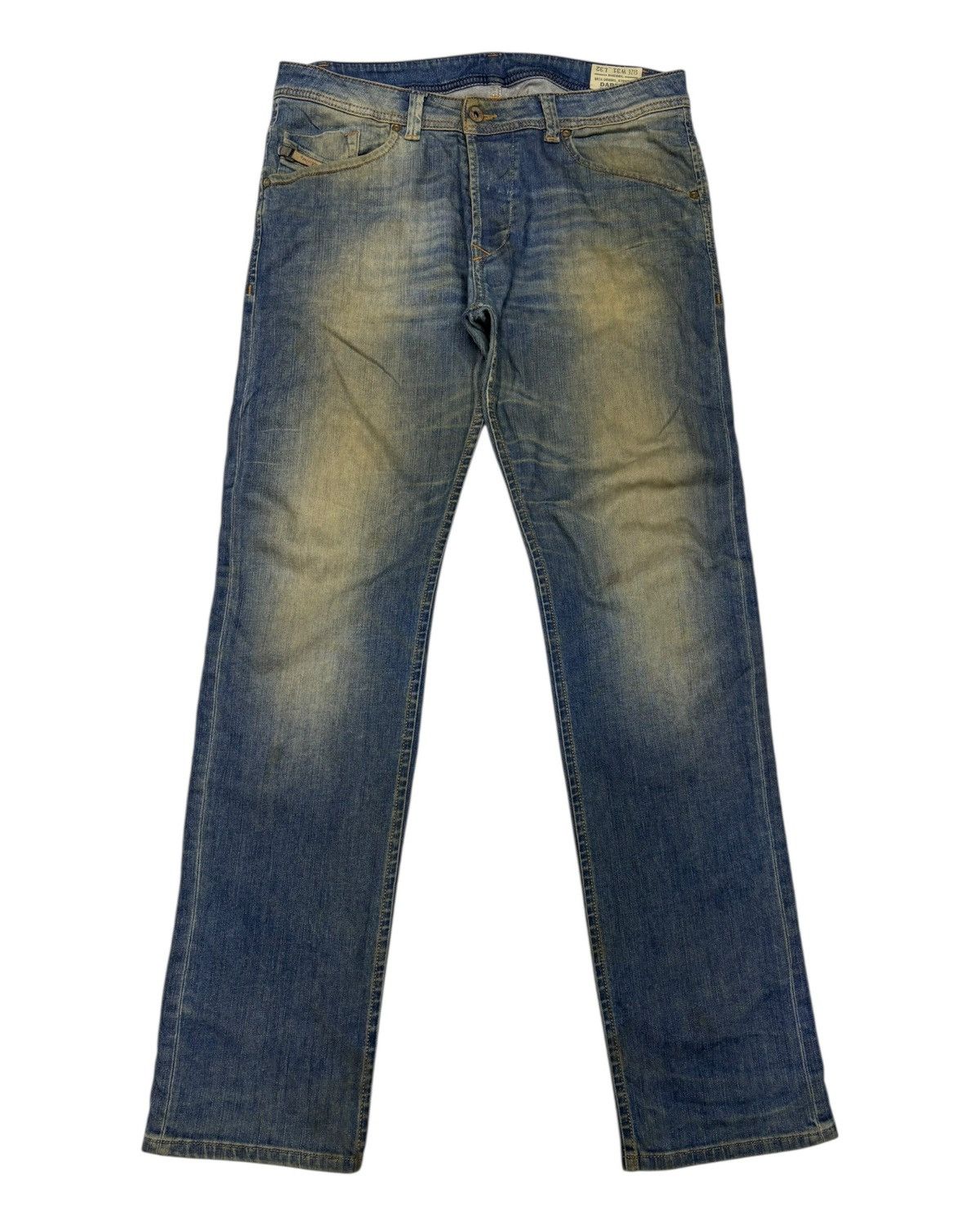 Kapital 🔥DIESEL EARTHY MUD WASH RUSTY DARRON SLIM TAPERED JEANS Size US 34 / EU 50 - 7 Thumbnail