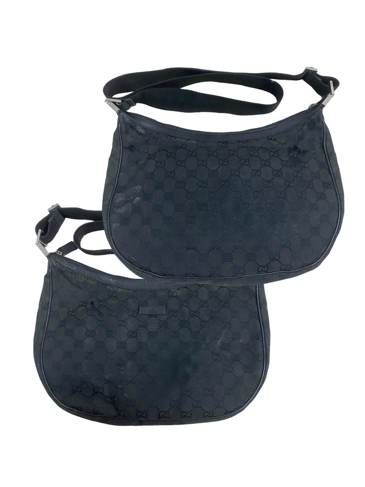 Gucci Vintage Black Monogram Gucci Crossbody Size ONE SIZE - 3 Thumbnail