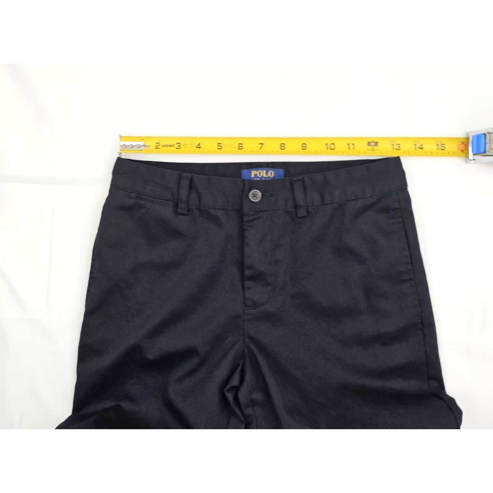 Polo Ralph Lauren Ralph Lauren Polo Straight Leg Pants Women 14 Black Cotton EUC 26x28 Casual Work Dress Jeans Size 36" / US 14 / IT 50 - 5 Thumbnail