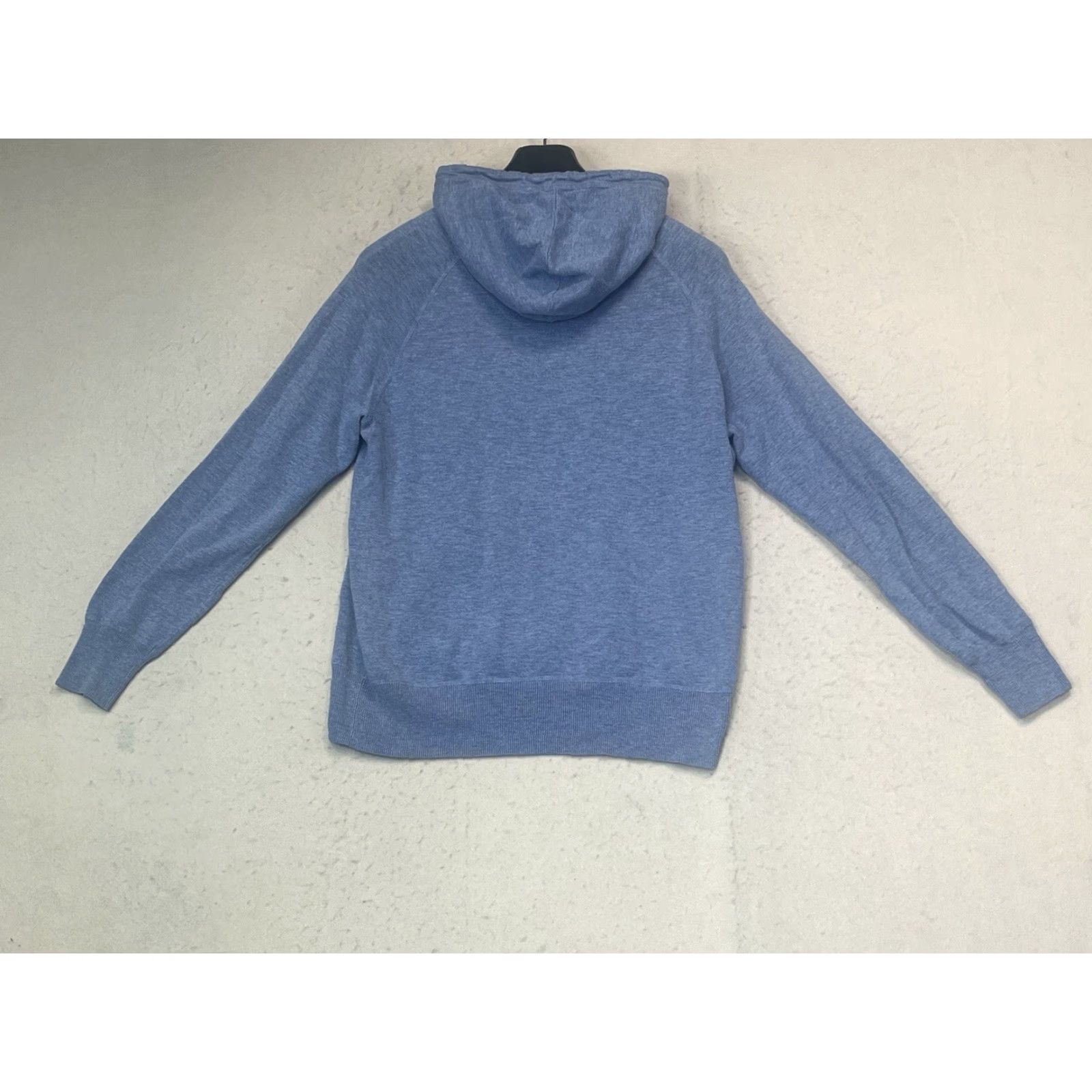 J.Crew J.CREW Hoodie Men Medium Pullover Gray Blue Pockets Casual Comfort Size M / US 6-8 / IT 42-44 - 2 Thumbnail