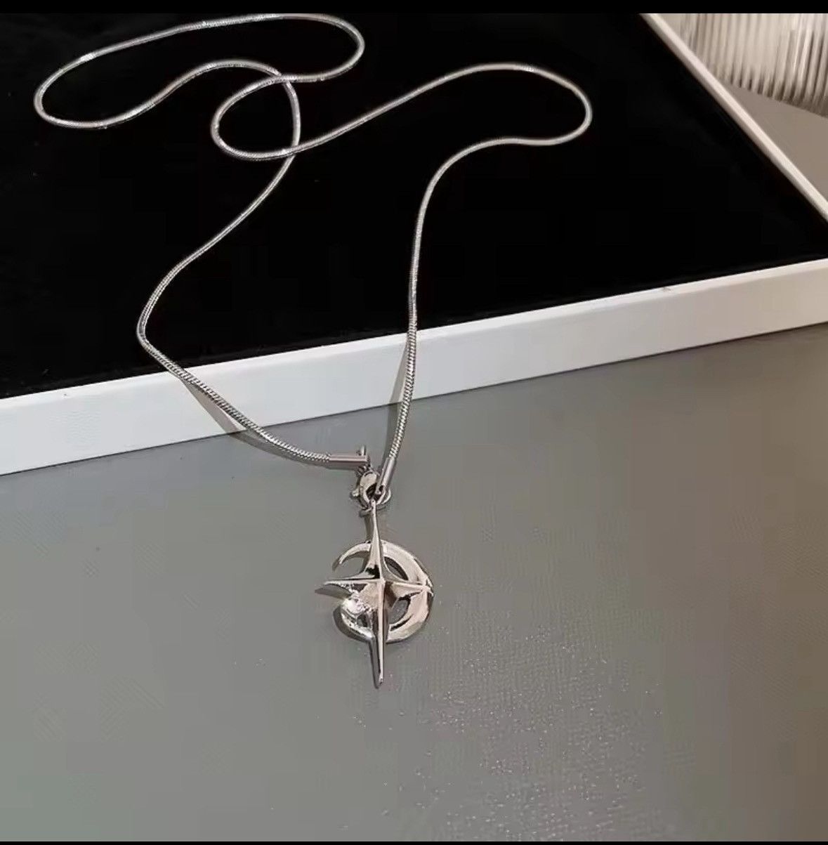 Other Fashion Shine Crystal Star Star Pendants Necklace Size ONE SIZE - 4 Thumbnail