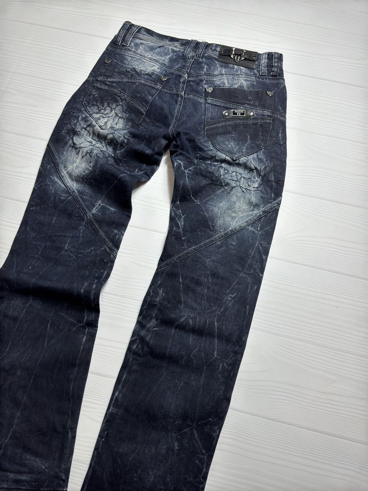 Fabric Brand & Co. × Simon Miller Jeneric indigo jeans Size US 32 / EU 48 - 4 Thumbnail