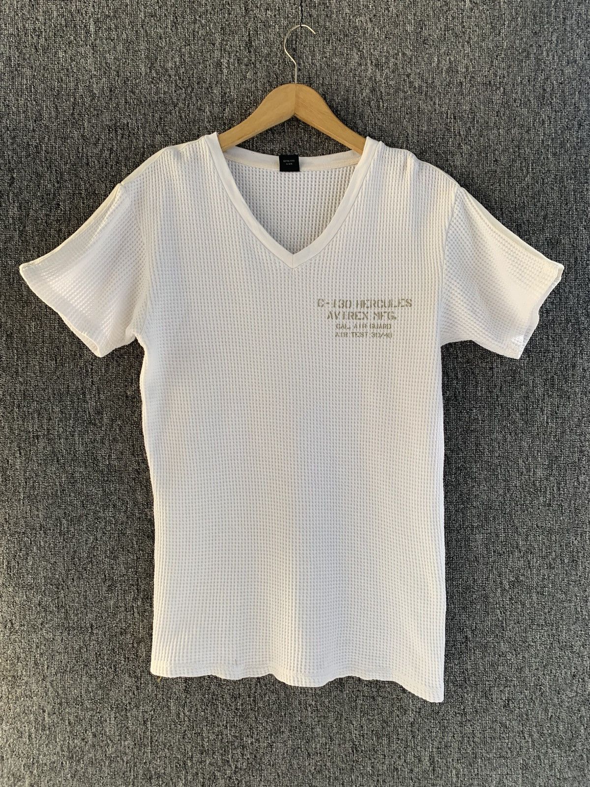 Avirex USN Point Mugu White Shirt