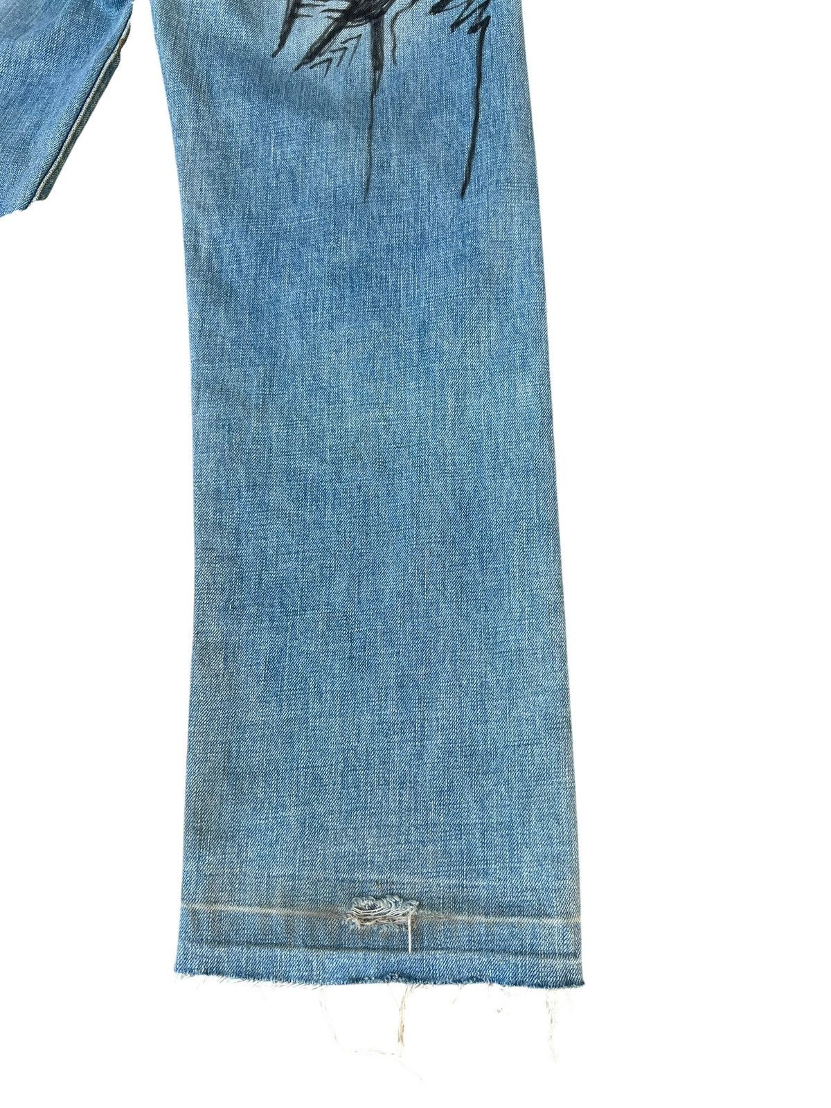 Shellac Vintage 90s Ozone Rocks Japan Fade Aging Stains Jeans Size US 32 / EU 48 - 14 Thumbnail