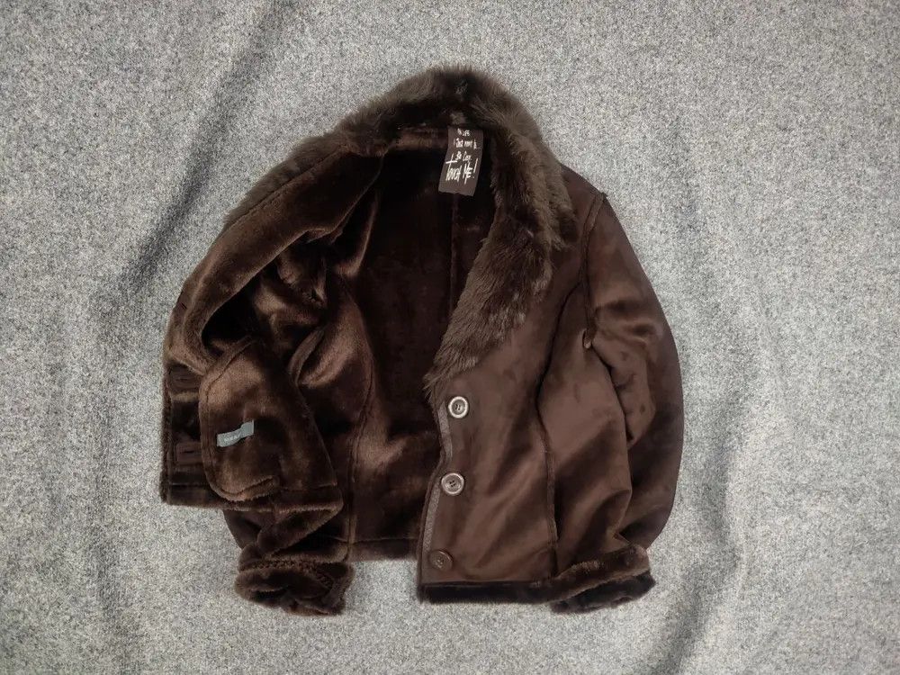 Japanese Brand Vintage Avant Garde If Six Was Nine Style Fur Leather Jacket Size L / US 10 / IT 46 - 1 Thumbnail