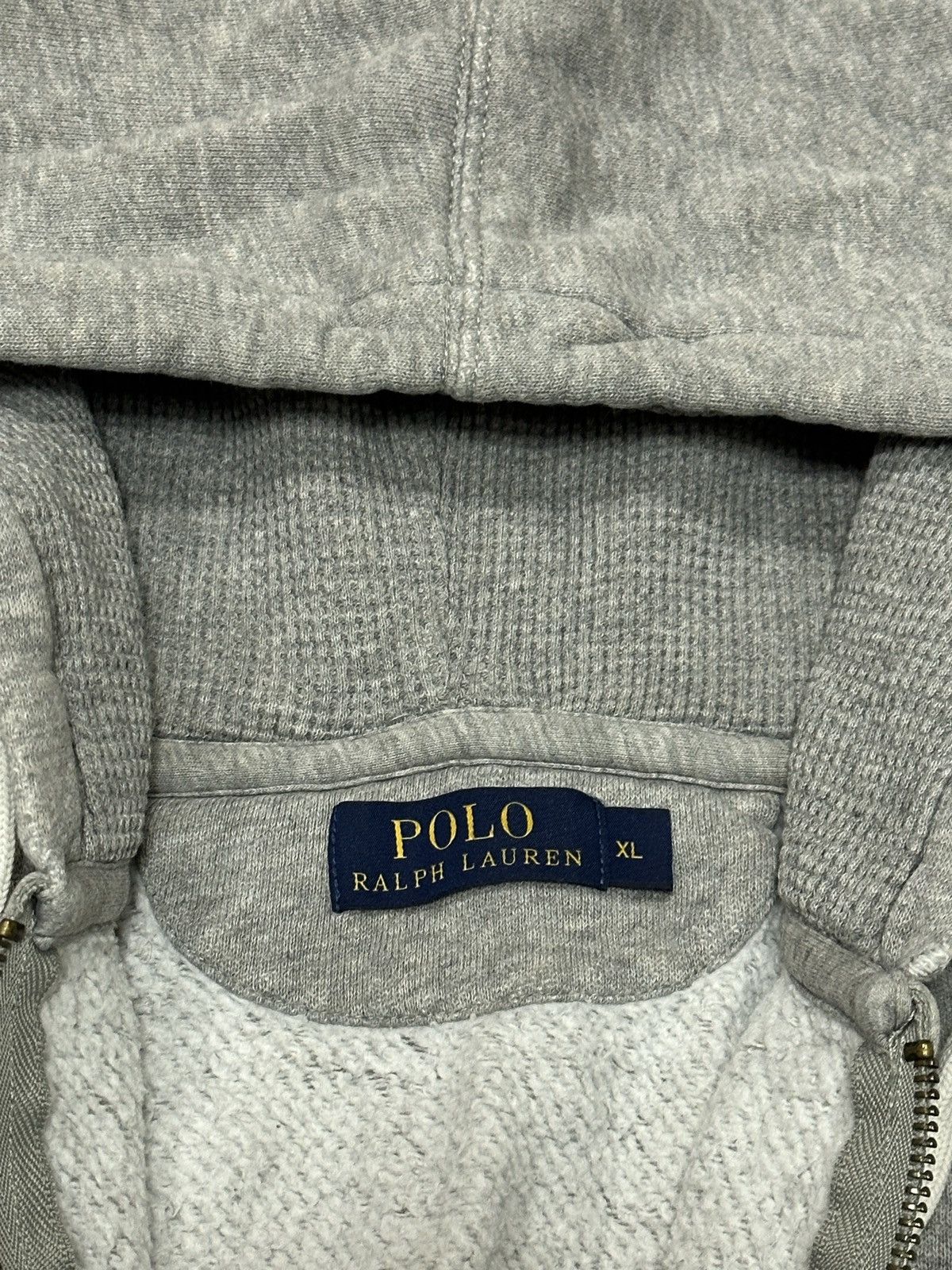 Polo Ralph Lauren Polo Ralph Lauren P Logo 1/4 Zip Hoodie Gray Men’s XL Size US XL / EU 56 / 4 - 2 Thumbnail