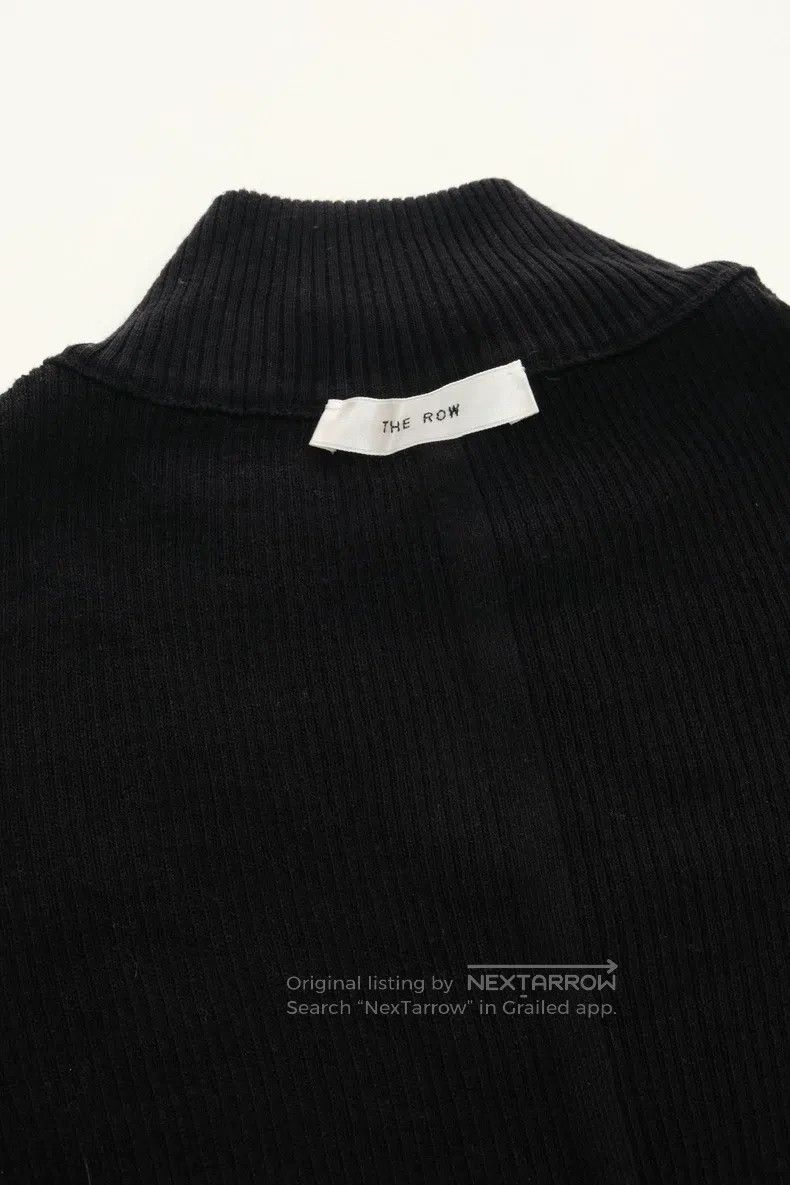 The Row The row Half High Neck Silk Cotton Sweater Size XS / US 0-2 / IT 36-38 - 4 Thumbnail