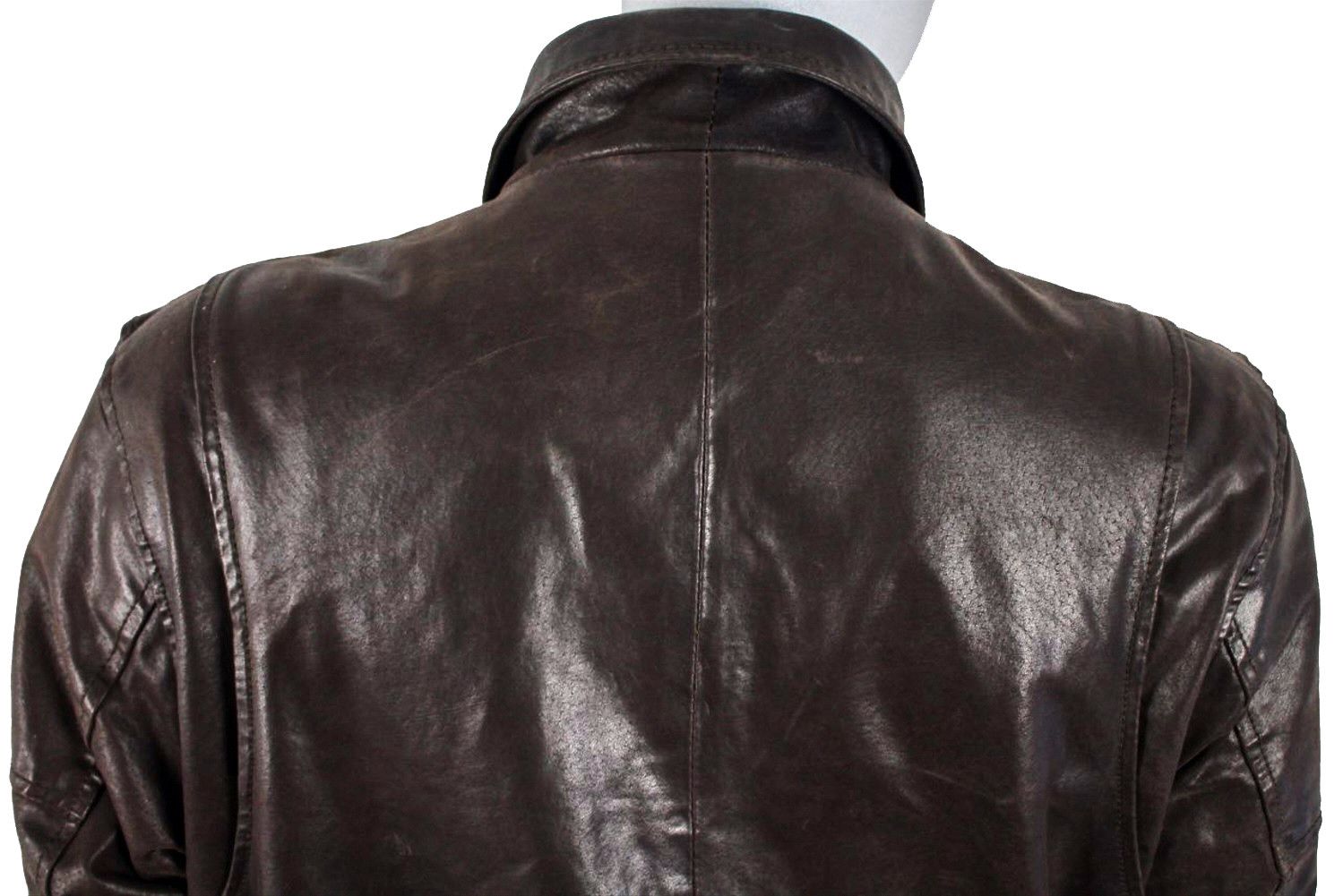 Vintage Vintage 90s men's flight A2 leather bomber jacket Size US M / EU 48-50 / 2 - 13 Thumbnail