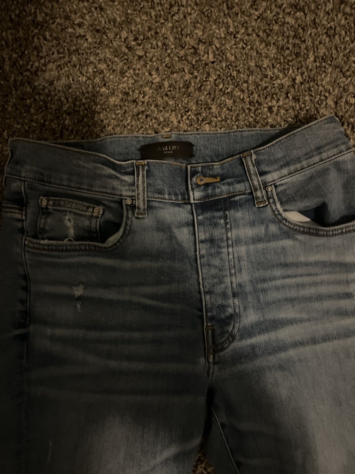 Amiri blue amiri jeans Size US 30 / EU 46 - 2 Thumbnail