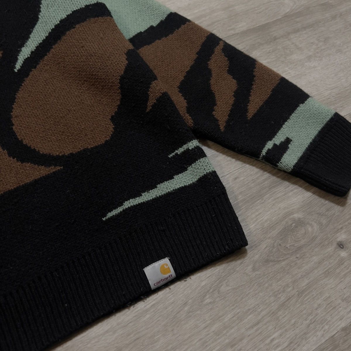 Carhartt × Carhartt Wip Carhartt WIP Work In Progress Pond Duck Knitted Sweater Size US M / EU 48-50 / 2 - 3 Thumbnail