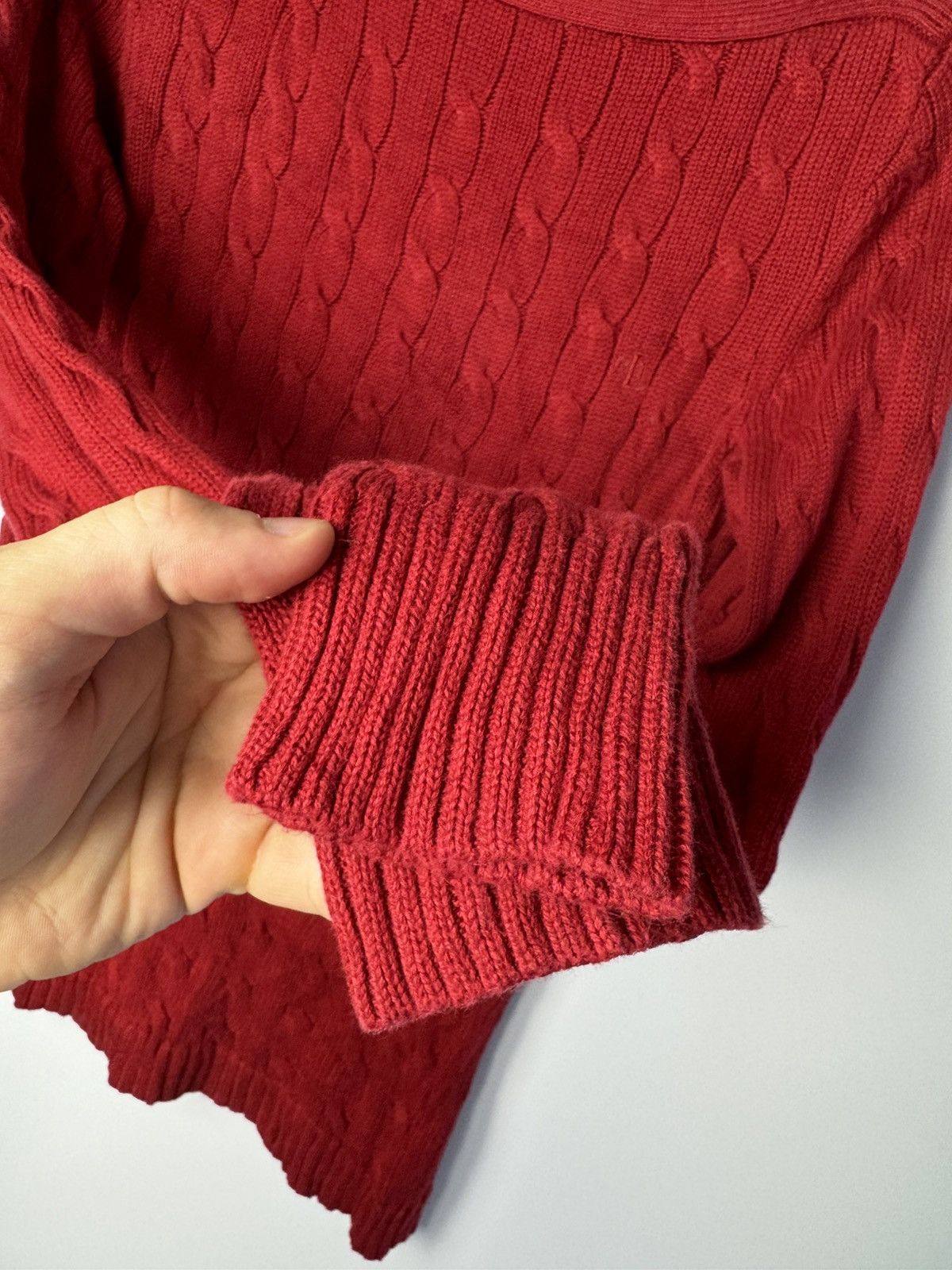 Lauren Ralph Lauren × Vintage Lauren Ralph Lauren Knit Sweater size S Size S / US 4 / IT 40 - 4 Thumbnail