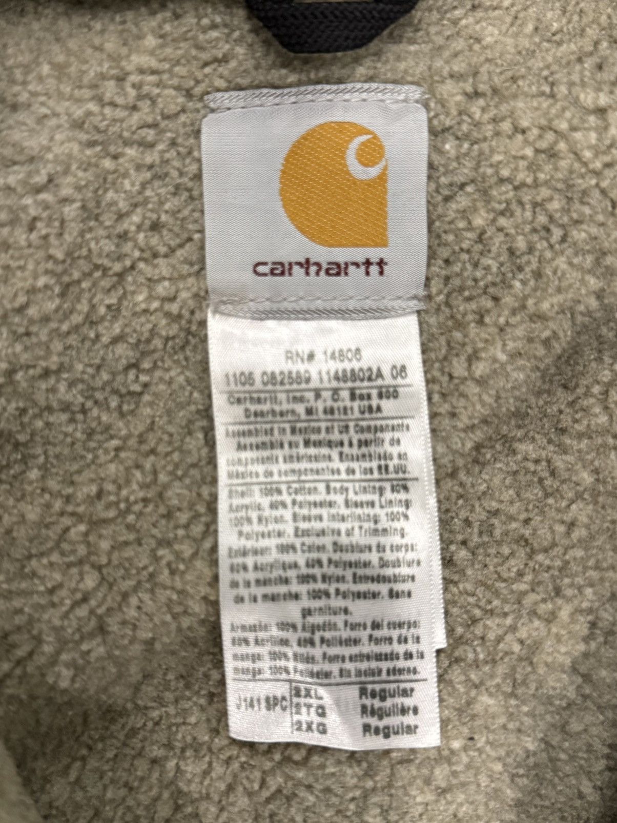 Carhartt Rare Vintage Carhartt Jacket Size US XXL / EU 58 / 5 - 6 Thumbnail