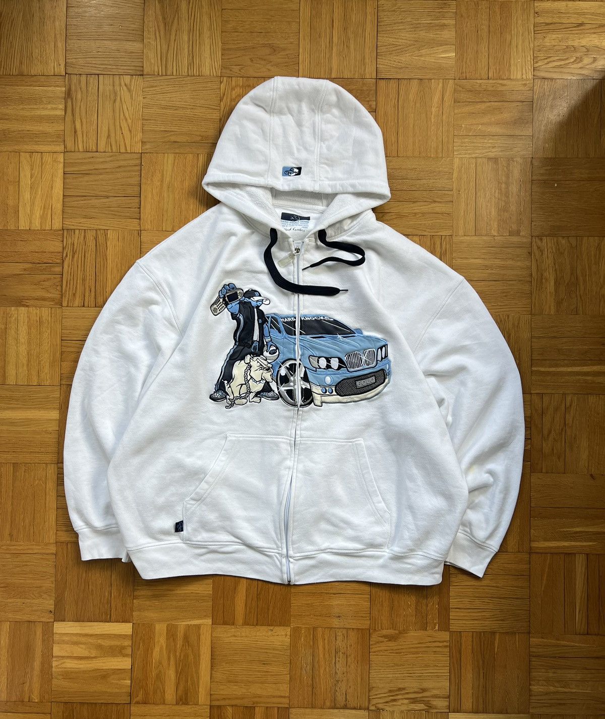 Rare Baggy Hoodie School Of Hard Knocks Jnco Vintage 90’s