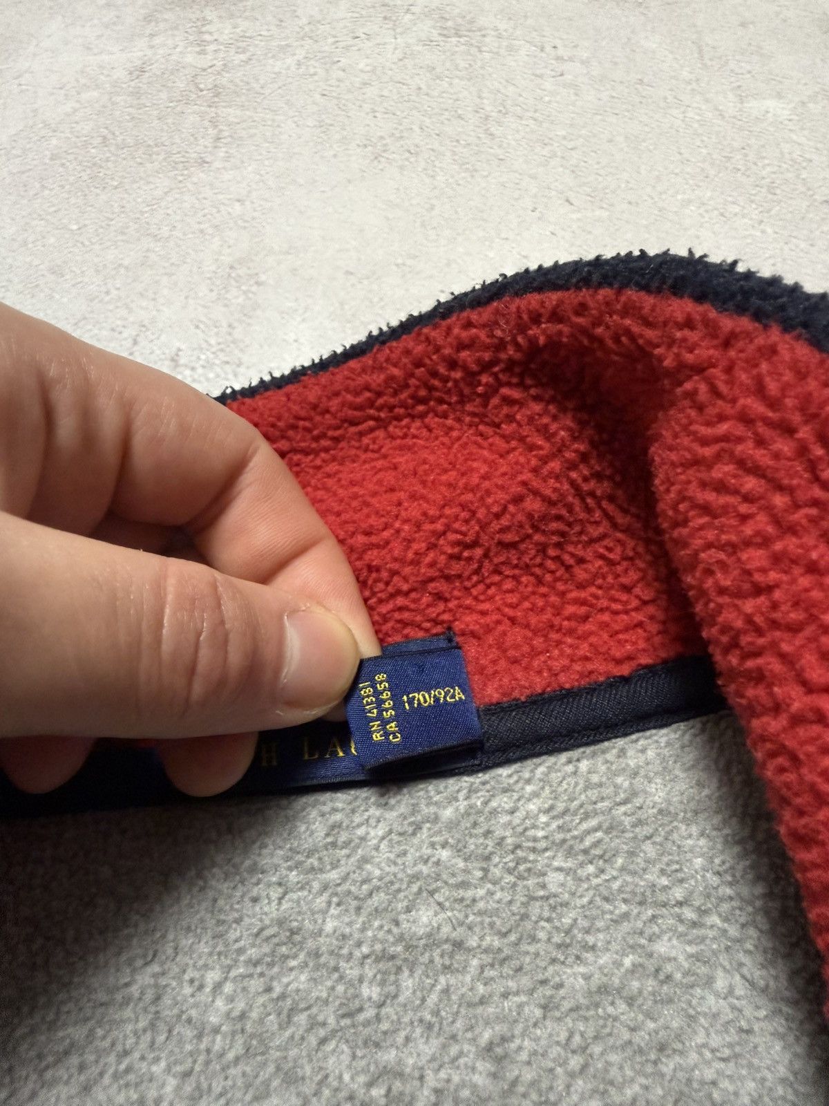 Vintage Polo Ralph Lauren Fleece Jacket Big Logo Sweatshirt Y2K Size US S / EU 44-46 / 1 - 12 Thumbnail