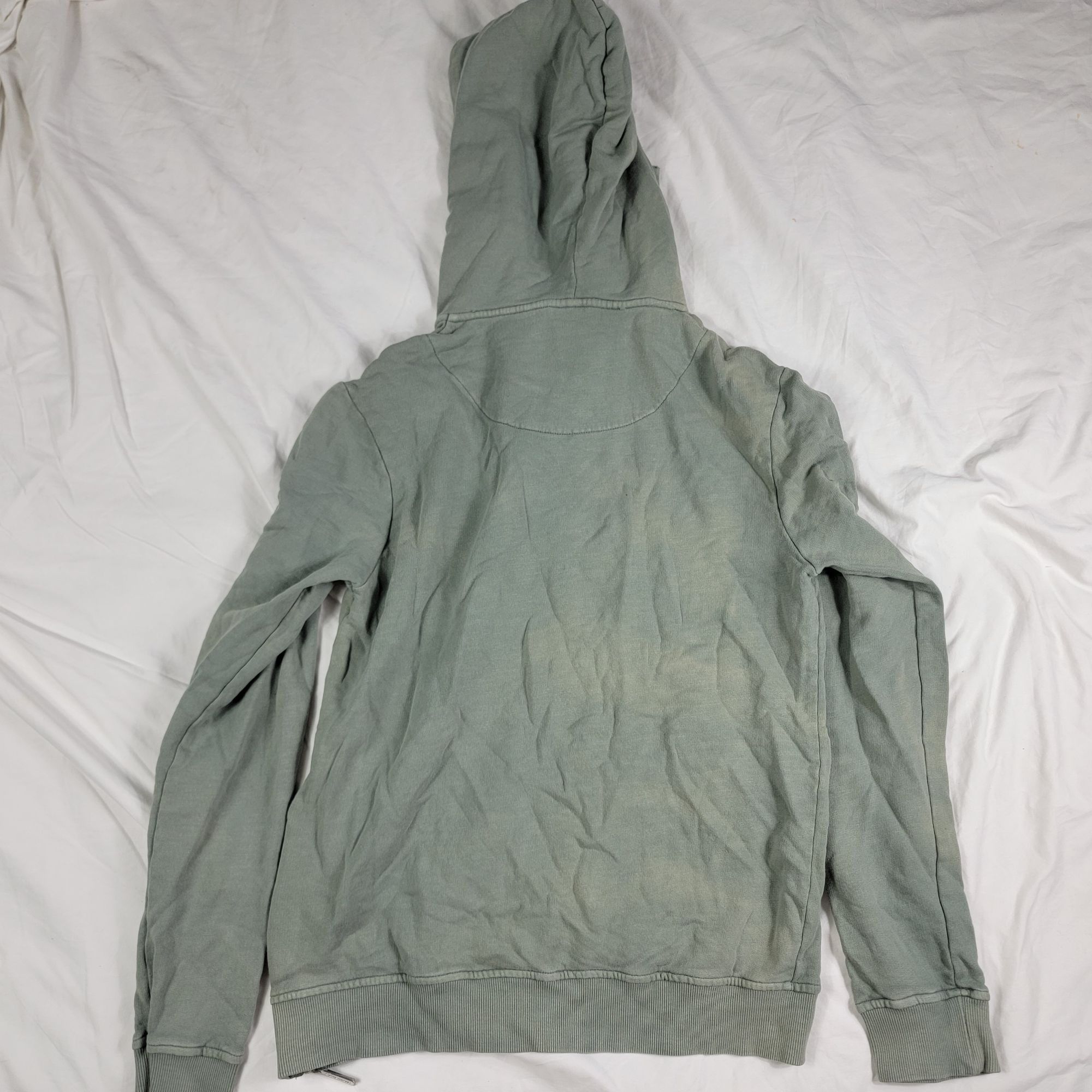 Criminal Damage Criminal Damage Mens Medium Green Zip Hoodie Sweatshirt Long Size US M / EU 48-50 / 2 - 2 Thumbnail