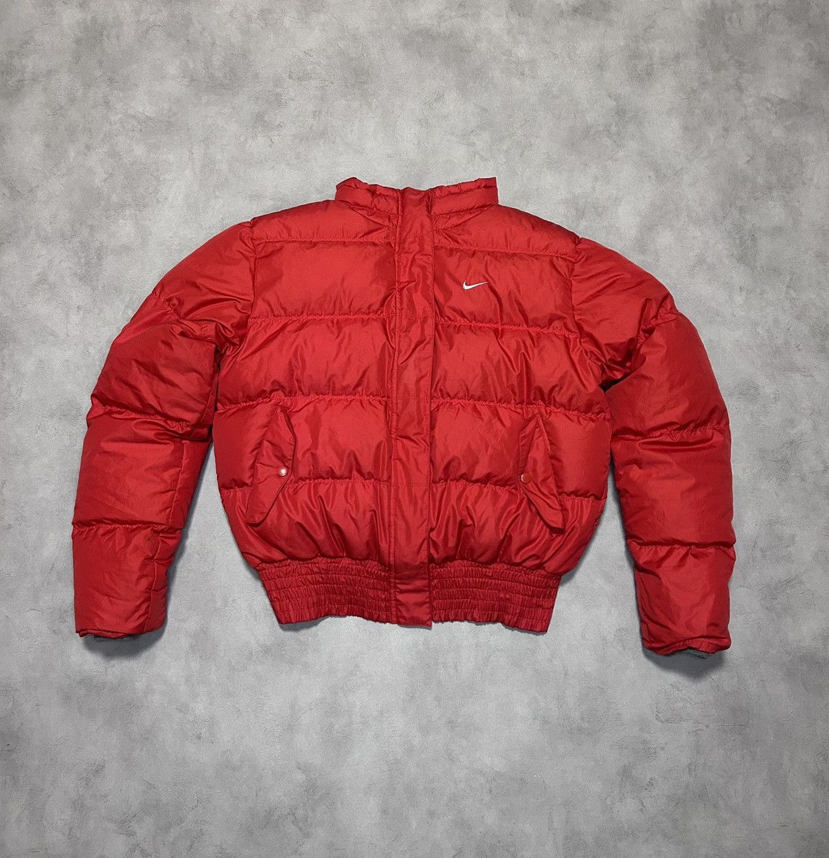 image of Nike Women’S Dawn Jacket Puffer Vintage Red Size:xl, Women's