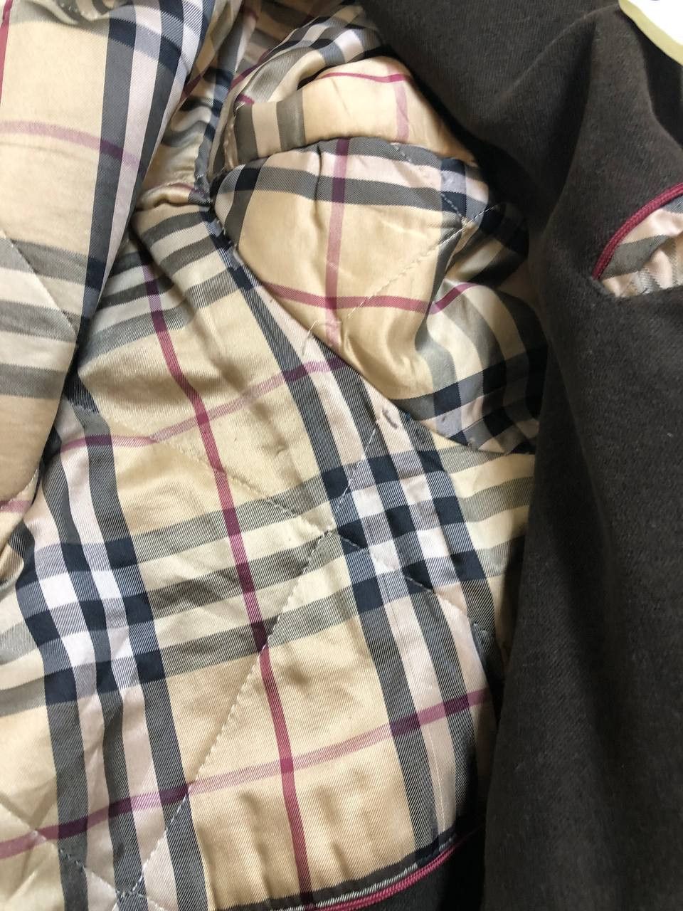 Burberry BURBERRY LONDON Jacket Full ZIP Quilting Liner Brown Size 56 Size US XL / EU 56 / 4 - 18 Thumbnail