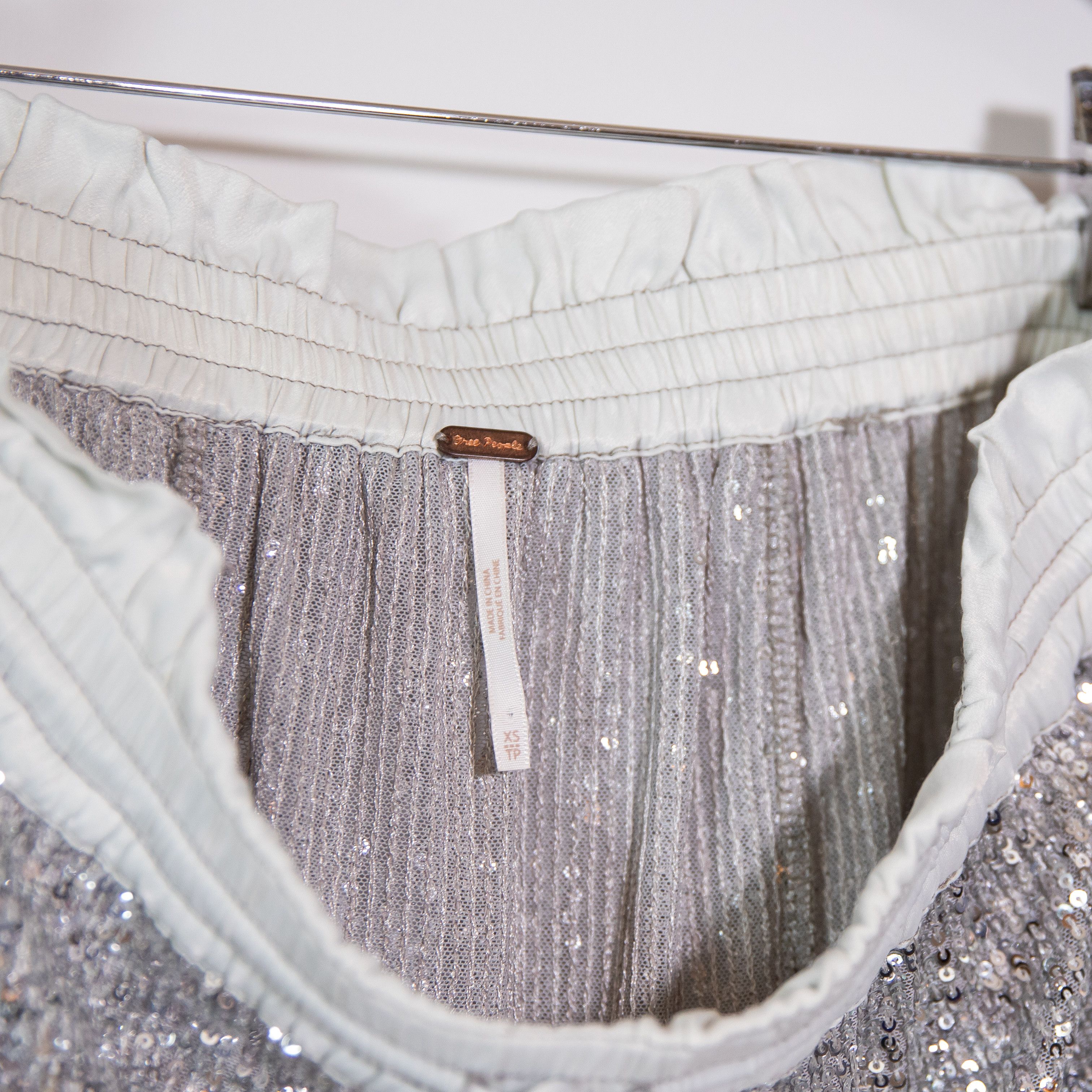 Free People Free People My Way Sequin Sparkle Size 25" / US 0 / IT 36 - 2 Thumbnail