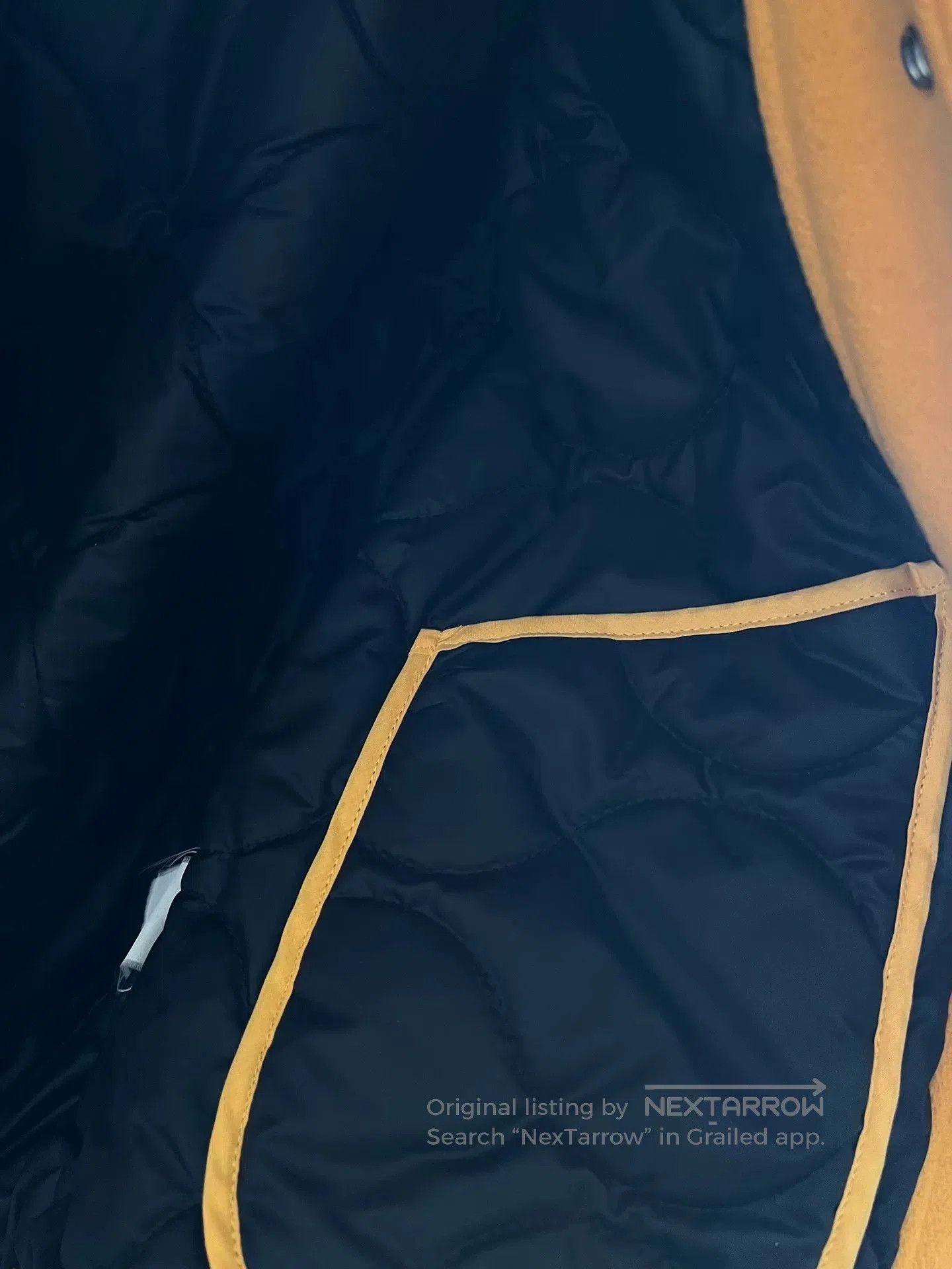 Other Leather Sleeve Baseball Jacket. Size US M / EU 48-50 / 2 - 7 Thumbnail