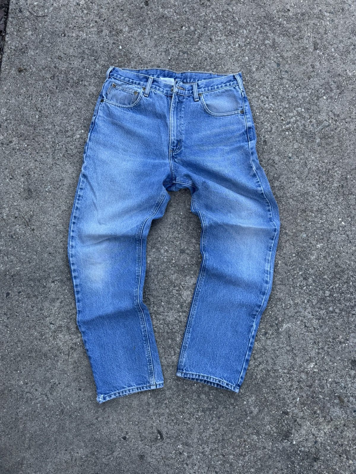 Carhartt × Vintage Carhartt jeans traditional fit Size US 34 / EU 50 - 2 Thumbnail