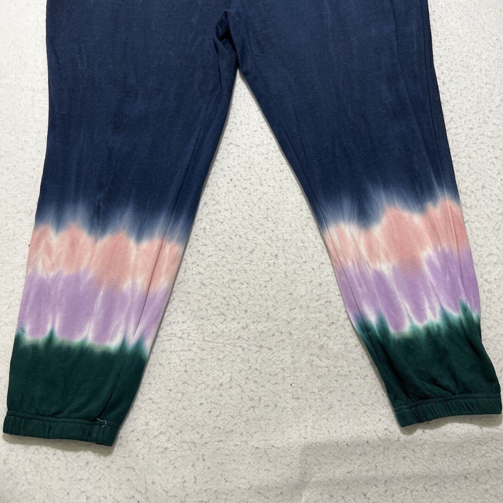 Wildfox Wildfox XXL Relaxed Tie Dye Ombre Joggers Blue Sweatpants Size 42" / US 20 - 3 Thumbnail