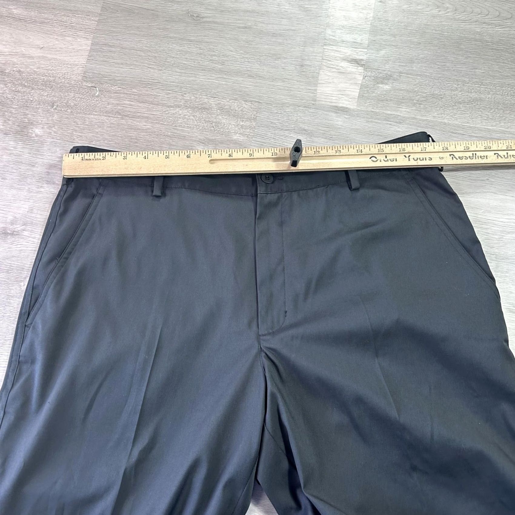 Nike Nike Dri-FIT Golf Khakis Pants Mens 34x30 Black Stretch Twill Pockets Lightweight Quick Dry Casual Activewear Size US 34 / EU 50 - 7 Thumbnail